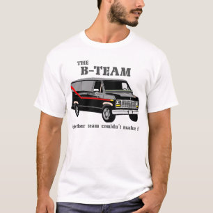 de B-teamretro tachtigheden T-shirt