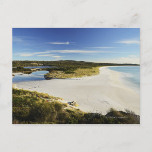 De baai van Fires aan de oostkust van Tasmanië Briefkaart