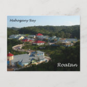 De Baai van het mahonie, Roatan Briefkaart (Voorkant)