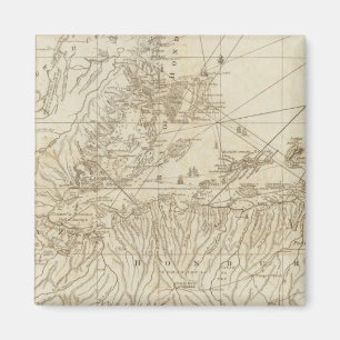 De baai van Honduras Magneet