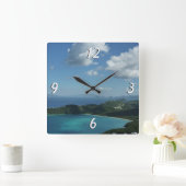 De Baai van Magens, St. Thomas Beautiful Island Vierkante Klok (Huis)