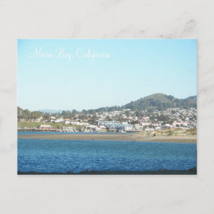 De Baai van Morro, Californië Briefkaart
