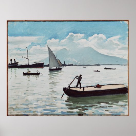 De baai van Napels Poster (Voorkant)