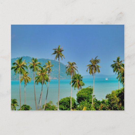 De baai van Rawai in Phuket Briefkaart (Voorkant)