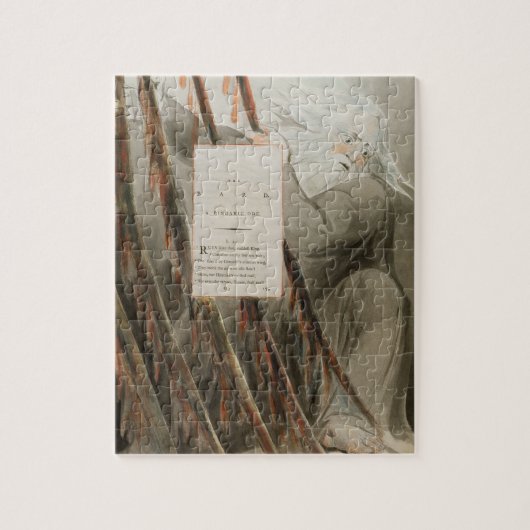 De baard: Een Pindaric Ode uit 'The Poems of Thoma Legpuzzel (Verticaal)