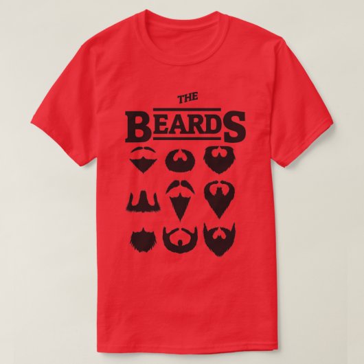 De baard overdekt Donx27t hebben T-shirt (Design voorkant)