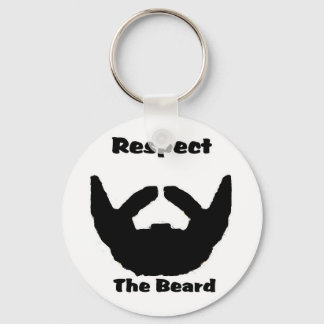 de baard respecteren sleutelhanger