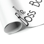 De baas cadeaupapier (Rol Hoek)