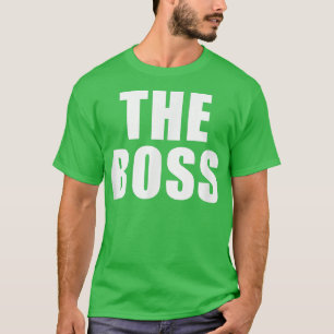 De baas die ik ben t-shirt