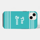 De baas iPhone hoesje (Achterkant horizontaal)