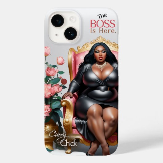 De baas is hier Case-Mate iPhone case (Achterkant)