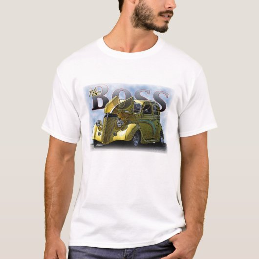 De baas t-shirt (Voorkant)