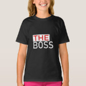 De baas t-shirt (Voorkant)