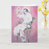 De Baba die van Meher, KAART lachen (leeg bericht) (Gele Bloem)