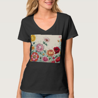 De babbelende tuin t-shirt
