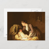 De Baby, 1880 Briefkaart (Voorkant / Achterkant)