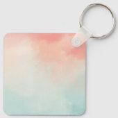 De Baby Dragon-Button van de Waterverf sluiten Sleutelhanger (Achterkant)