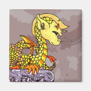 De Baby Dragon Magnet Magneet
