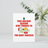 De Baby kazen Briefkaart (Staand voorkant)