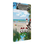 De Baby van de Kerst van de zomer op het herhaalde Mini Klembord (Schuin)