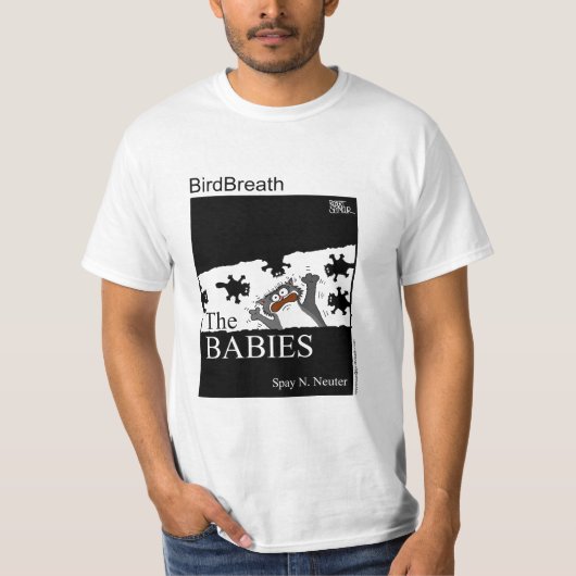 De baby's t-shirt (Voorkant)