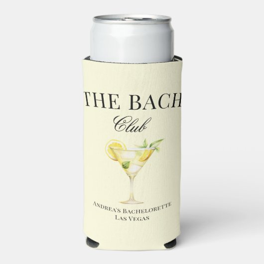 De Bach Citroen Cocktail Luxe Sociale Club (Seltzer Voorkant)