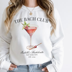 De Bach Club Matching Bachelorette Cocktail Trui