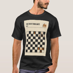 De Back Rank Mate Schaken Checkmate Boek Co T-shirt