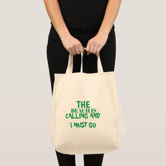 DE BACK ROEPT EN IK MOET CANVAS TAS GAAN (Voorkant (product))