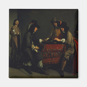 De backgammaspelers magneet