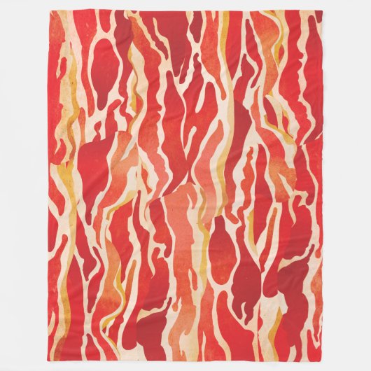 De Bacon Blanket Fleece Deken (Voorkant)