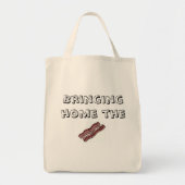 De Bacon Grocery Canvas tas thuis brengen (Voorkant)