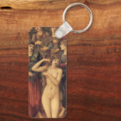 De baden van Venus van Sir Edward Coley Burne-Jone Sleutelhanger (Achterkant)