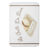 De badkamer in het Frans Bath Mat (Voorkant Verticaal)