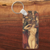 De badkuip van Venus van Sir Edward Coley Burne-Jo Sleutelhanger (Voorkant)