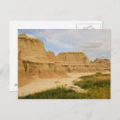 De badlands briefkaart (Voorkant / Achterkant)