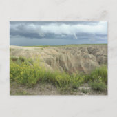 De badlands briefkaart (Voorkant)