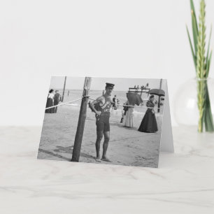 De Badmeester van het Strand van Brighton, de Kaart