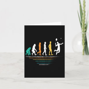 De Badminton Evolutions Retro Shuttle Mannen Badmi Kaart