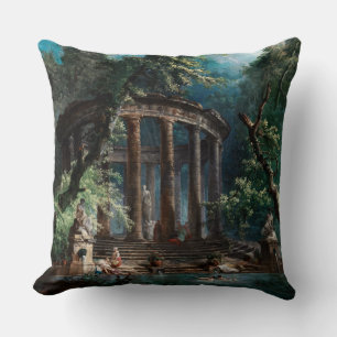 De badpool door Hubert Robert 2e editie Kussen