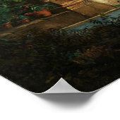 De badpool door Hubert Robert Poster (Hoek)