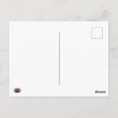 De bagage is geladen briefkaart (Achterkant)