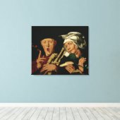 De Bagpiper Canvas Afdruk (Insitu (Houten vloer))