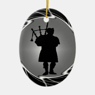 DE BAGPIPERS GEEST KERAMISCH ORNAMENT