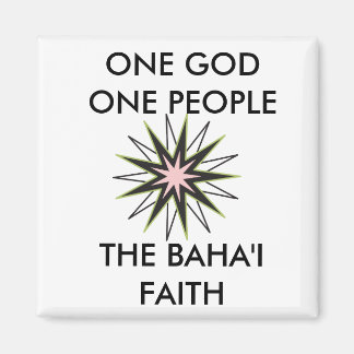 De Baha'i Faith Magneet