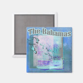 De Bahama Blues Magneet (Voorkant / Achterkant)