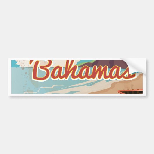 De Bahama's Bumpersticker (Voorkant)