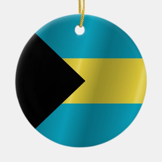 De Bahama's Keramisch Ornament (Voorkant)