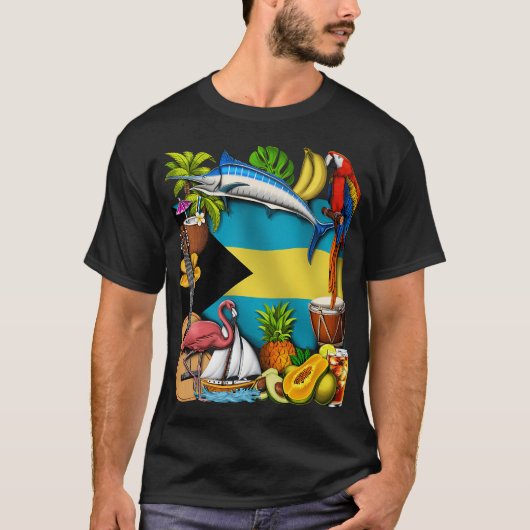 De Bahama's T-shirt (Voorkant)