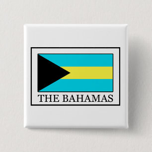 De Bahama's Vierkante Button 5,1 Cm